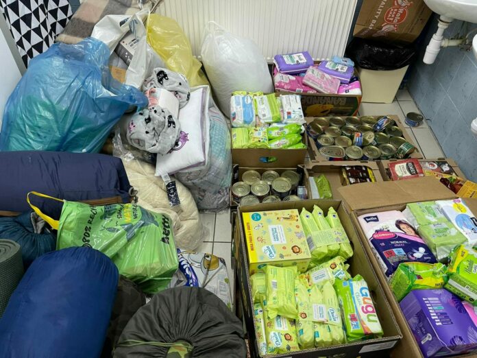 Mieszkańcy Krosna Odrzańskiego zebrali mnóstwo darów dla mieszkańców Ukrainy.