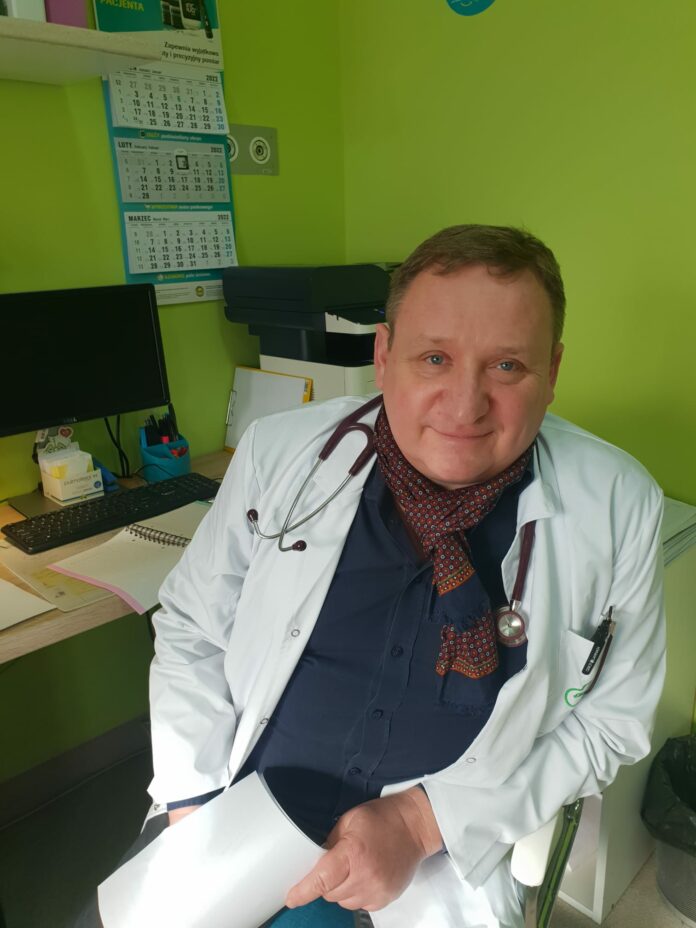 Lek. Marek Woźniak - nowy ordynator oddziału chorób wewnętrznych w szpitalu w Krośnie Odrzańskim