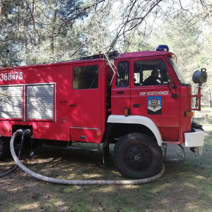 OSP Gostchorze prosi o wsparcie przy zbiórce pieniędzy na zakup nowego wozu strażackiego.