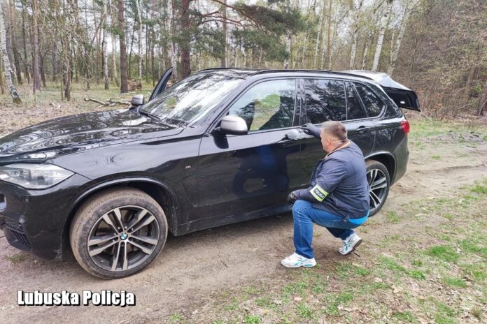 Policjanci z Gubina odzyskali BMW X5 skradzione na terenie Niemiec.