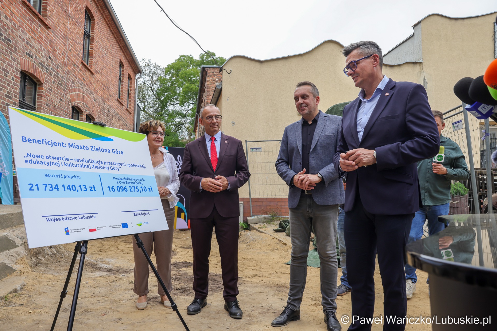 Przełom w centrum Zielonej Góry. Miliony na Dzielnicę Kultury i Urban Lab